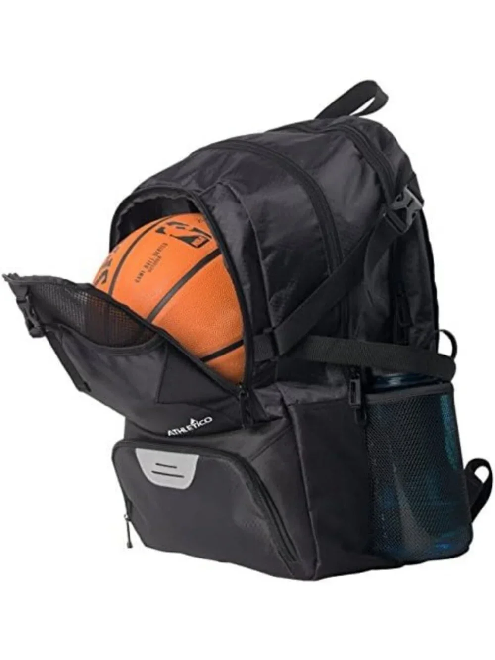 Versatile Sports Backpack for Soccer, Basketball & Football with Cleat & Ball